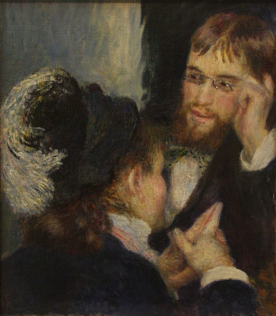 Pierre-August Renoir «La Conversation» (1878) (National Museum Stockholm)